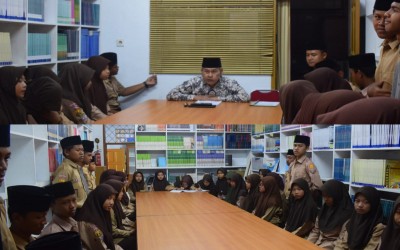 Rapat Unpim Pengurus OSIS MTs Serba Bakti