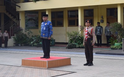 SAMBUTAN PEMBINA UPACARA (KEPALA MADRASAH) PADA UPACARA PERINGATAN HASI SUMPAH PEMUDA