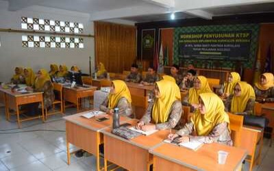 Sigap atas perubahan kurikulum, MTs Serba Bakti ikuti Workshop Kurikulum Merdeka