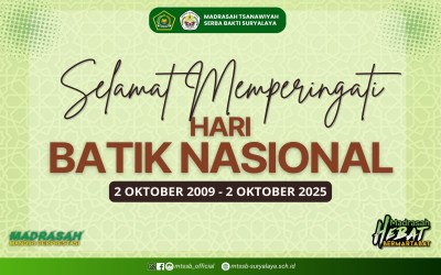 SELAMAT MEMPERINGATI HARI BATIK NASIONAL TAHUN 2025