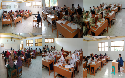 Peserta Didik & GTK MTs Serba Bakti Uji kemampuan Bahasa Inggris