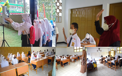 Tasik membaik, MTs Serba Bakti Berlakukan Pembelajaran Tatap Muka