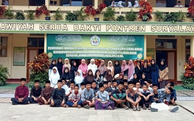 Pembinaan Ibadah Tahap I Tahun Pelajaran 2023/2024 bagi kelas VIII C dan VIII F