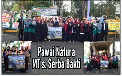 MTs Serba Bakti ikuti Pawai Natura Milad ke-115