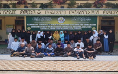 Pembinaan Ibadah Tahap I Tahun Pelajaran 2023/2024 bagi kelas VII A dan Susulan